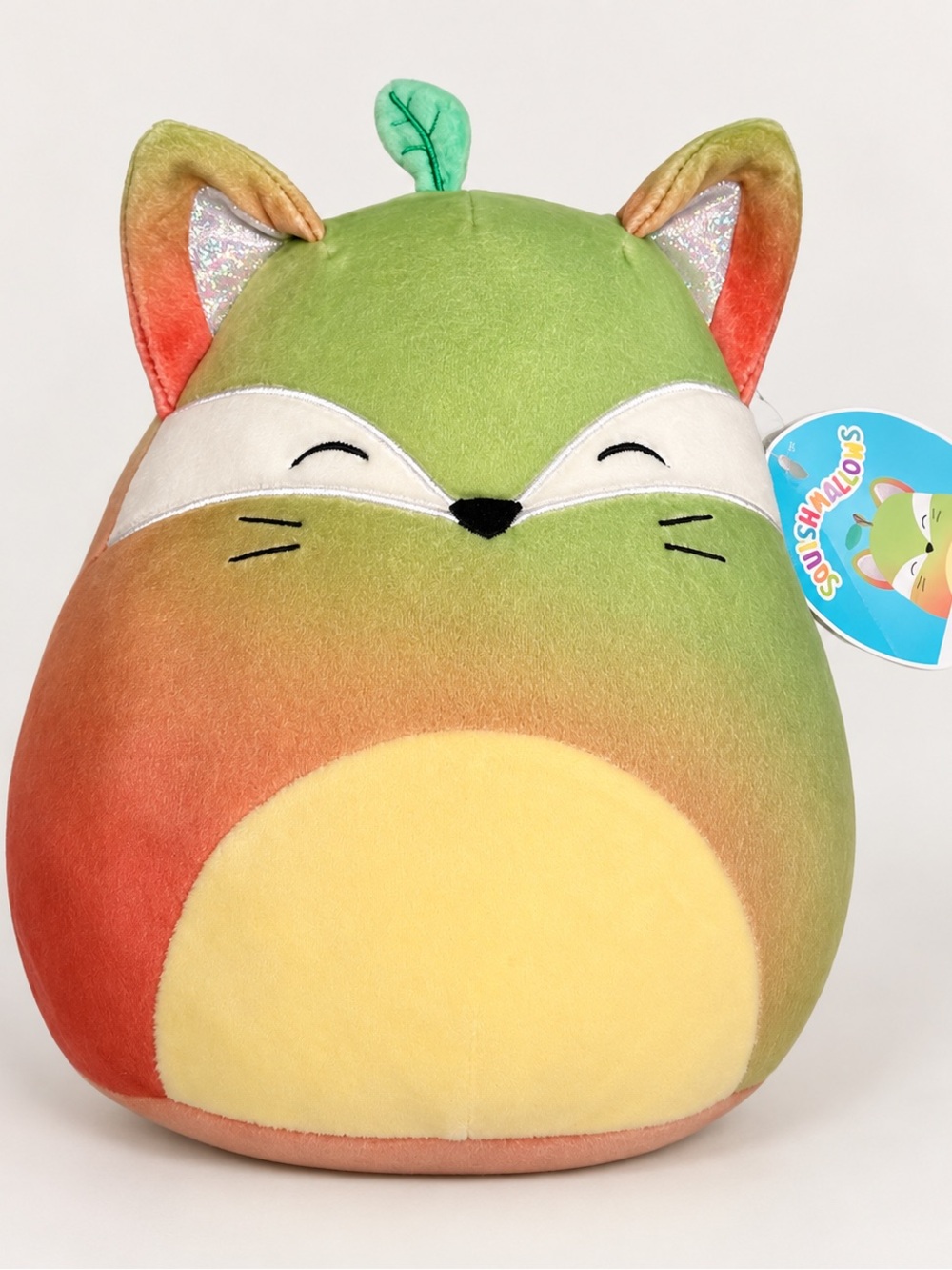 Squishmallows Fifi Fox 7.5” Plush Apple Green Orange 2021 With Tag